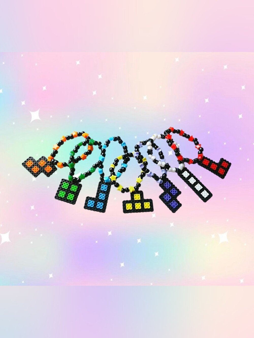 Tetris Kandi Bracelets Set
